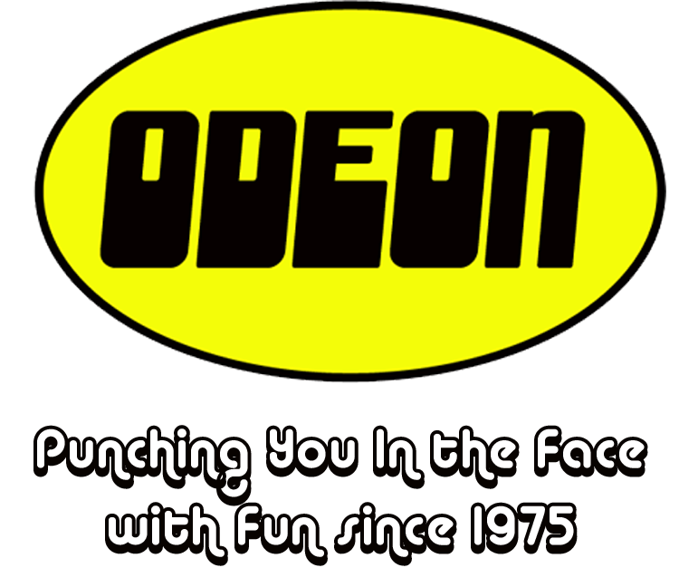 the official logo of Odeon Toys